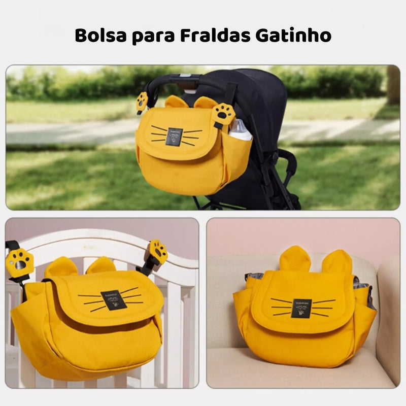 Bolsa de Fraldas Gatinho