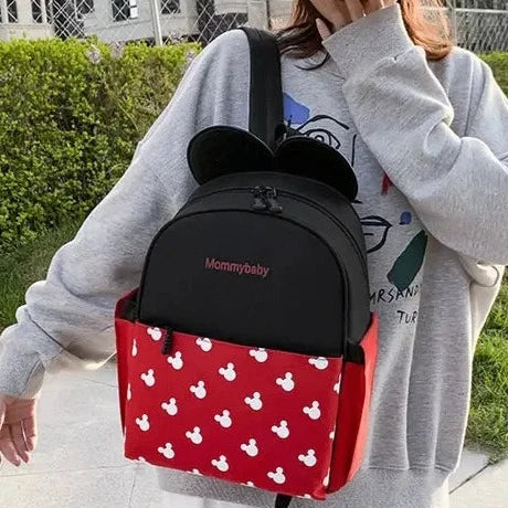 Mochila Maternidade Disney Vermelho